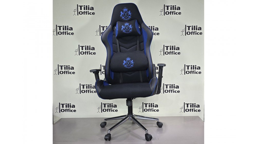 Tilia XPlayer profesyonel oyuncu koltuğu, siyah ve kırmızı renklerde, 3D kolçaklı ve bel destek yastıklı.
